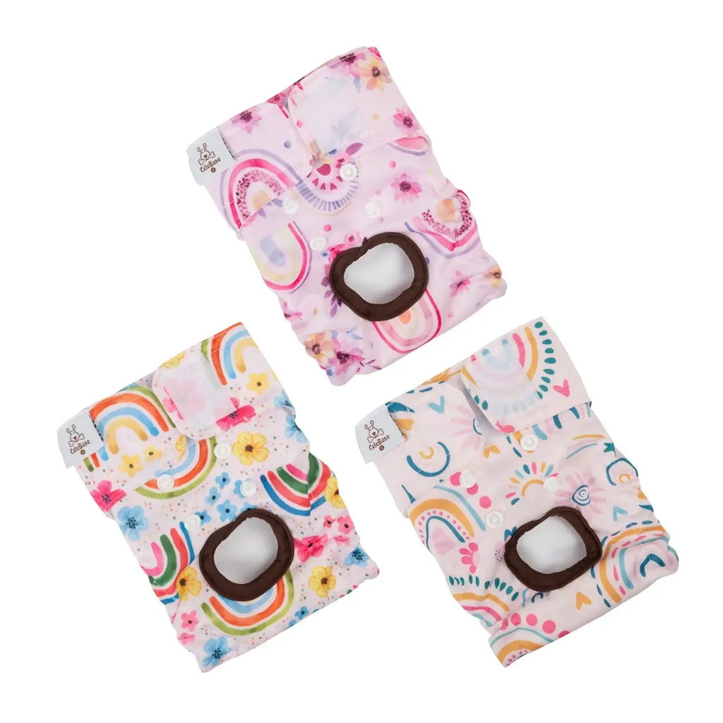 Couches CuteBone pour chiennes - D35 / M
