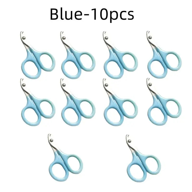 coupe-ongles pour chats - Blue-10pcs