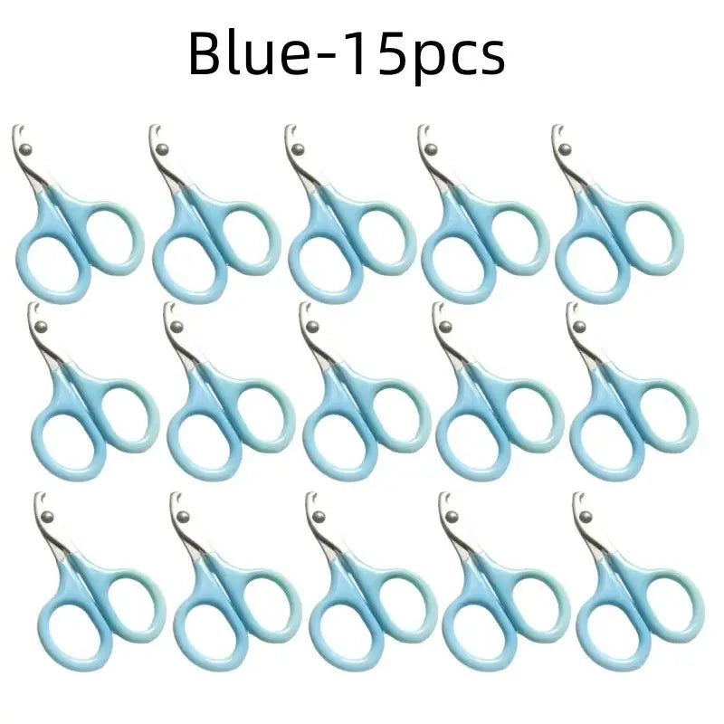 coupe-ongles pour chats - Blue-15pcs