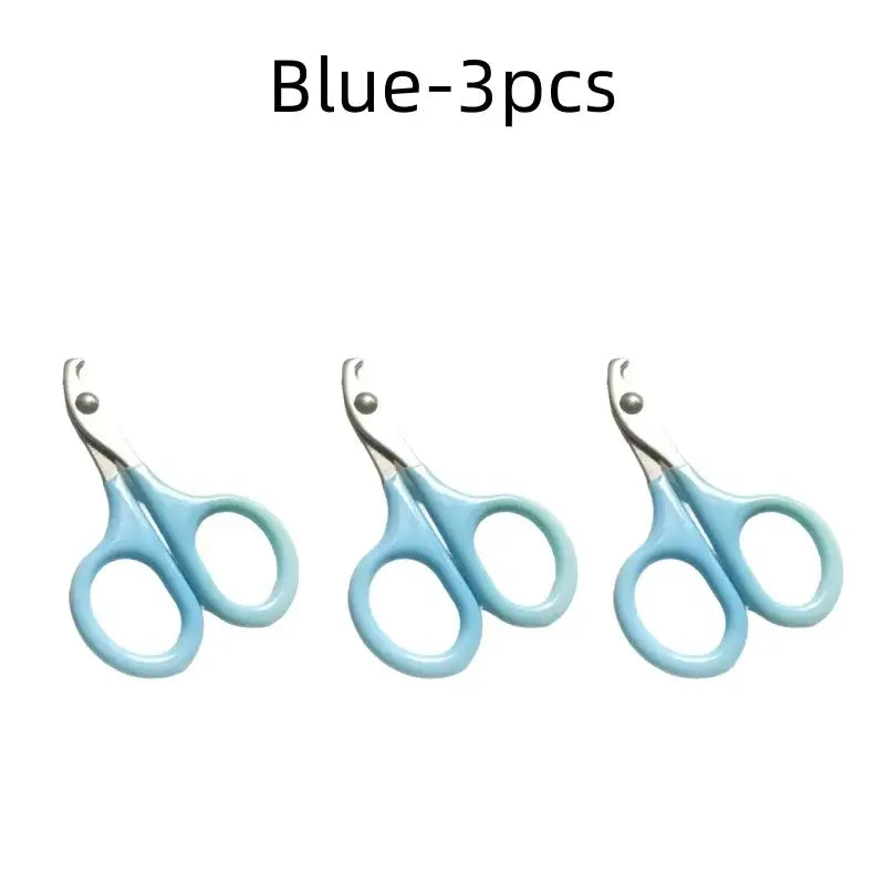 coupe-ongles pour chats - Blue-3pcs