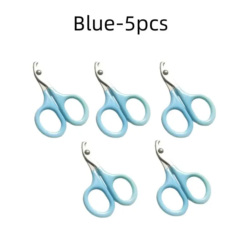 coupe-ongles pour chats - Blue-5pcs