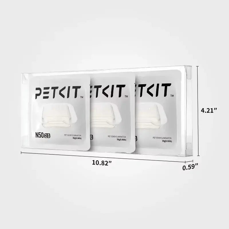 Cubes déodorants pour litière pour chat