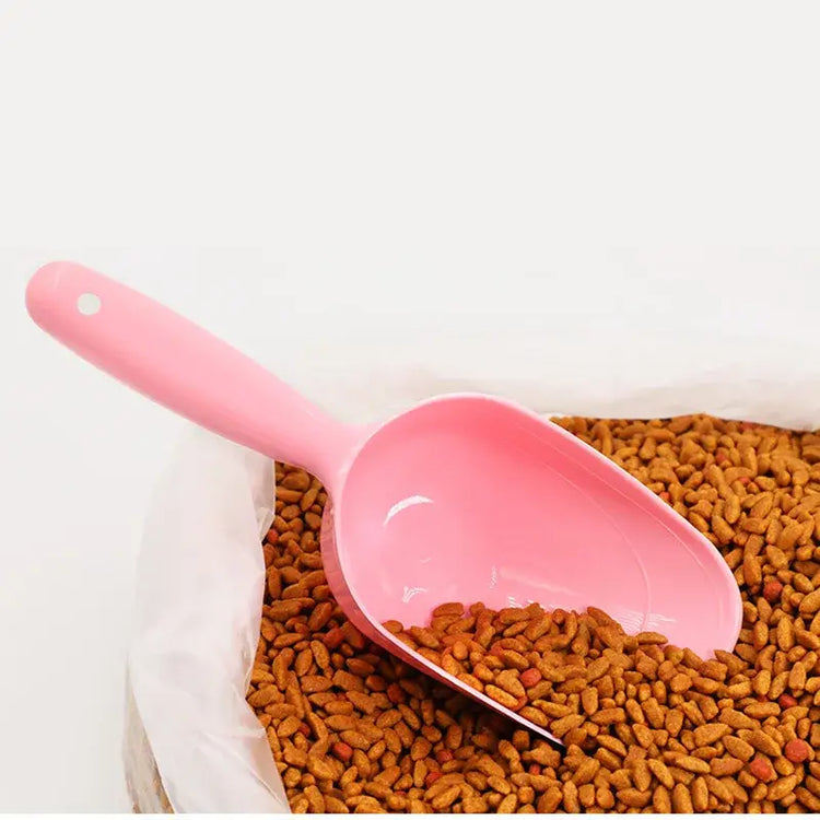 Cuillère en plastique pour nourriture pour chien et chat