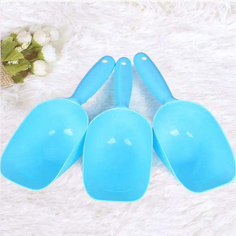 Cuillère en plastique pour nourriture pour chien et chat