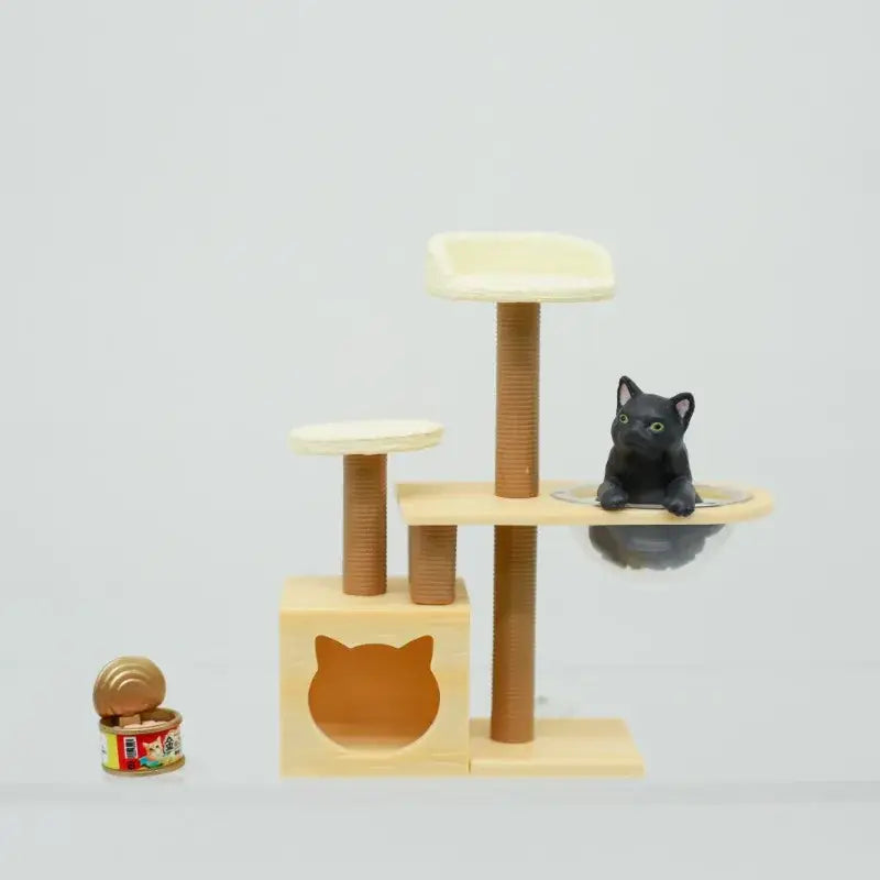 Cute Cat Daily Life Blind Box Toys Mini DIY Dollhouse Creative Super Cute Cat Litter Scooper Figurine Collect Ornaments