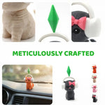 Cute Dancing Cat Model The Sims InspiredCreative Cute Kitten Mini Earphone Cat Model Desktop Decor Automotive Interior