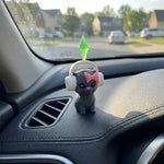 Cute Dancing Cat Model The Sims InspiredCreative Cute Kitten Mini Earphone Cat Model Desktop Decor Automotive Interior