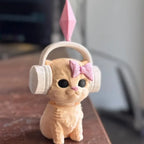 Cute Plumbob Dancing Cat Car Accessory The Sims Inspired Cat Figurine Creative Dashboard Decor Car Interior Desk