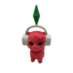 Cute Plumbob Dancing Cat Car Accessory The Sims Inspired Cat Figurine Creative Dashboard Decor Car Interior Desk