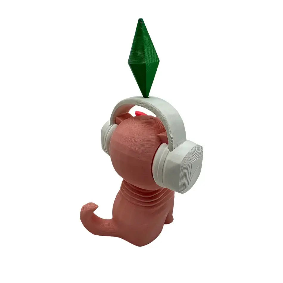 Cute Plumbob Dancing Cat Car Accessory The Sims Inspired Cat Figurine Creative Dashboard Decor Car Interior Desk