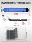 Deburring Scraper Hand Trimming Knife NB1100 Chamfer Trimming Removal Aluminum Alloy Plastic Waste Edge Tool Handle