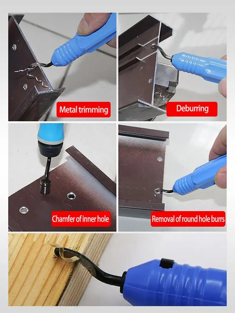 Deburring Scraper Hand Trimming Knife NB1100 Chamfer Trimming Removal Aluminum Alloy Plastic Waste Edge Tool Handle