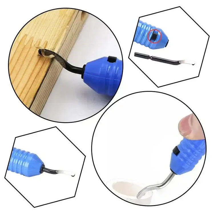 Deburring Scraper Hand Trimming Knife NB1100 Chamfer Trimming Removal Aluminum Alloy Plastic Waste Edge Tool Handle