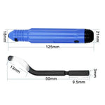Deburring Scraper Hand Trimming Knife NB1100 Chamfer Trimming Removal Aluminum Alloy Plastic Waste Edge Tool Handle