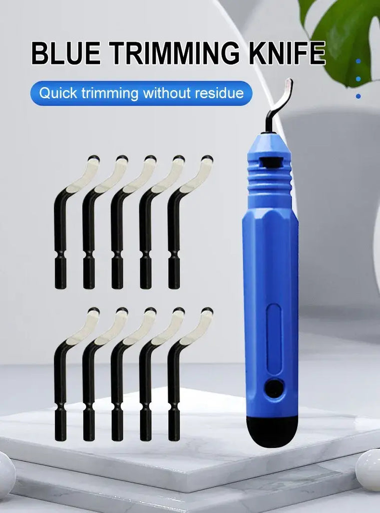 Deburring Scraper Hand Trimming Knife NB1100 Chamfer Trimming Removal Aluminum Alloy Plastic Waste Edge Tool Handle