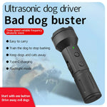 Dispositif de contrôle des aboiements de chien à ultrasons - black