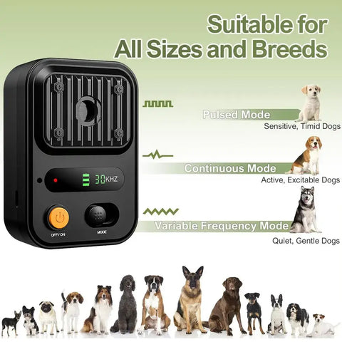 Dispositifs anti-aboiements pour chiens automatiques