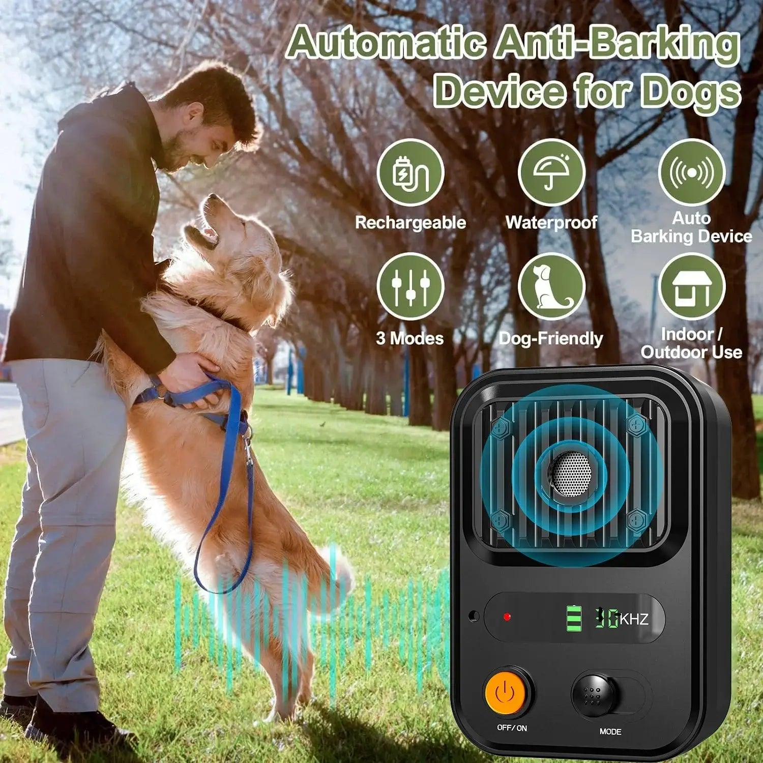 Dispositifs anti-aboiements pour chiens automatiques