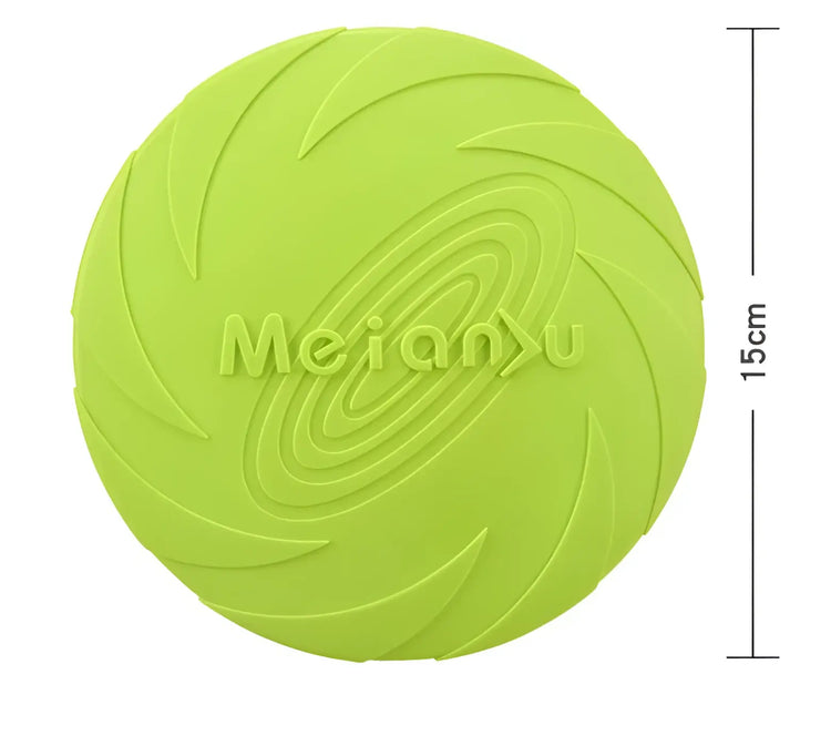 Disque volant pour chien - light green