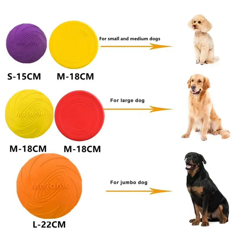 Disque volant pour chien