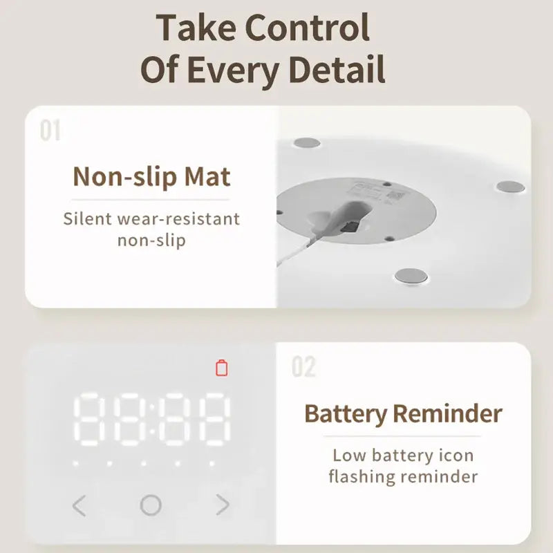 Distributeur automatique de nourriture pour animaux - WHITE
