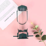 Pet Bird Feeder Food Dispenser Outdoor Hanging Multiple Holes Bird Feeder Small Bird Automatic Foot Feeding Tool Bird