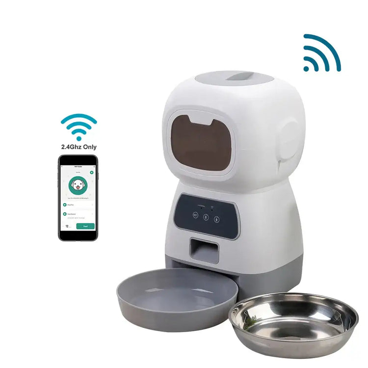 Distributeur automatique nourriture 3,5 L - Tuya APP control