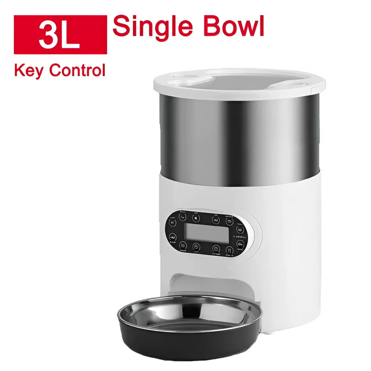 Distributeur automatique pour chat - 3L-NO WiFi-1Bowl
