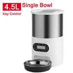 Distributeur automatique pour chat - 4.5L-NO WiFi-1Bowl