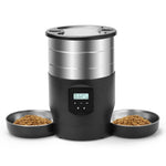 Distributeur croquettes chat Wi-Fi 4,5 L - button black feeder / L / 4L