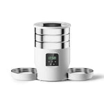 Distributeur croquettes chat Wi-Fi 4,5 L - button white feeder / L / 4L