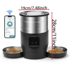 Distributeur croquettes chat Wi-Fi 4,5 L