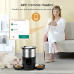 Distributeur croquettes chat Wi-Fi 4,5 L