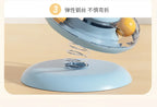 Cat Turntable Rocking Spring Dispenser Self-Entertaining Cat Teaser Stick Pet Boredom-Relief Toy