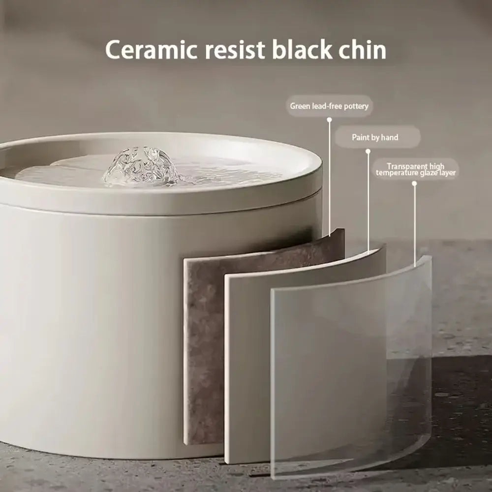 Distributeur d’eau automatique pour chats