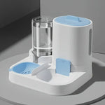 Distributeur d’eau et mangeoire pour chat - Blue