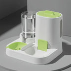 Distributeur d’eau et mangeoire pour chat - Green