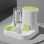 Distributeur d’eau et mangeoire pour chat - Green