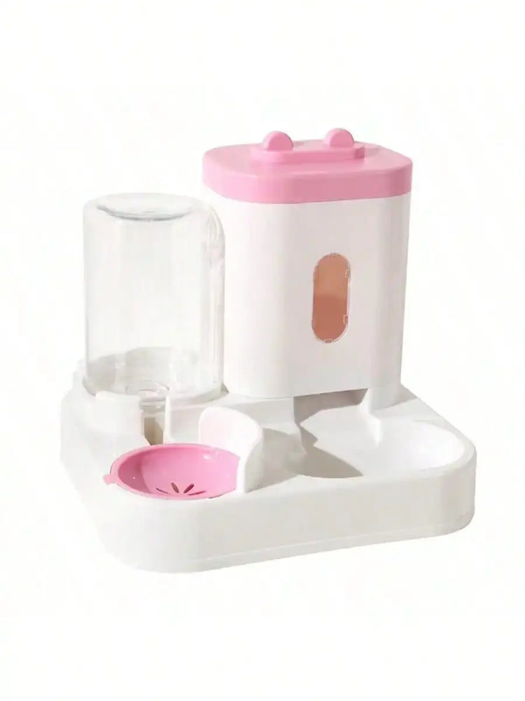 Distributeur d’eau et mangeoire pour chat - Pink