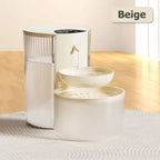 Distributeur d’eau intelligent pour animaux - Beige / S / 3L|China Mainland