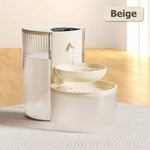 Distributeur d’eau intelligent pour animaux - Beige / S / 3L|China Mainland