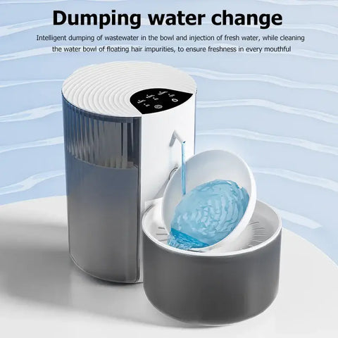 Distributeur d’eau intelligent pour animaux - White / S / 3L