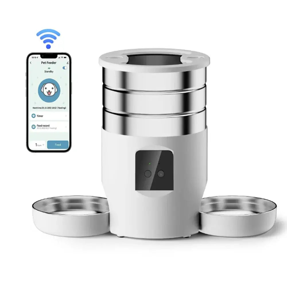Distributeur nourriture animaux WiFi 4,5 L