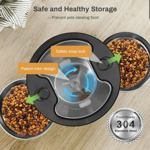 Distributeur nourriture animaux WiFi 4,5 L