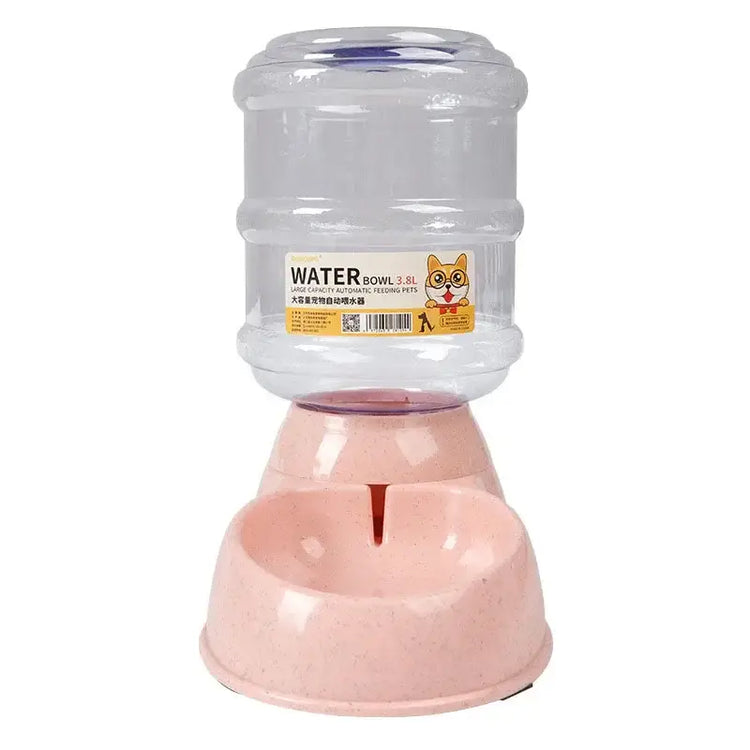 Dog Automatic Feeders Plastic Water Bottle Cat Bowl Feeding and Drinking Dog Water Dispenser Pet Feeding Bowl Pet