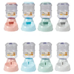 Dog Automatic Feeders Plastic Water Bottle Cat Bowl Feeding and Drinking Dog Water Dispenser Pet Feeding Bowl Pet