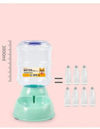 Dog Automatic Feeders Plastic Water Bottle Cat Bowl Feeding and Drinking Dog Water Dispenser Pet Feeding Bowl Pet