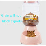 Dog Automatic Feeders Plastic Water Bottle Cat Bowl Feeding and Drinking Dog Water Dispenser Pet Feeding Bowl Pet