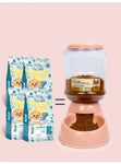 Dog Automatic Feeders Plastic Water Bottle Cat Bowl Feeding and Drinking Dog Water Dispenser Pet Feeding Bowl Pet
