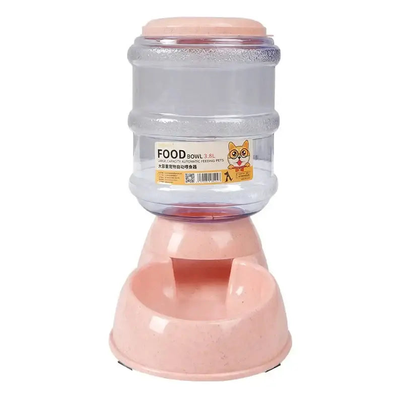 Dog Automatic Feeders Plastic Water Bottle Cat Bowl Feeding and Drinking Dog Water Dispenser Pet Feeding Bowl Pet